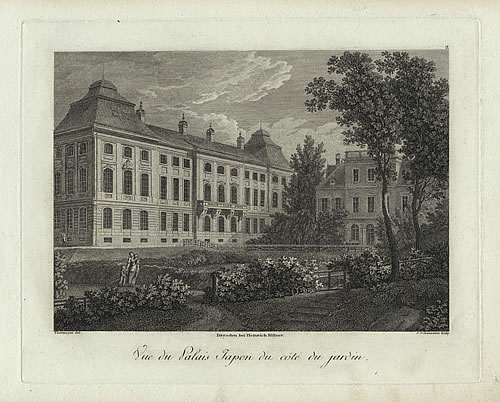 Blick auf Japanische Palais (56.7 KiB) Blick auf Japanische Palais