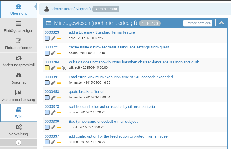 Mantis-WackoWiki Integration: Link to Project Wiki page (25.3 KiB) Mantis-WackoWiki Integration: Link to Project Wiki page