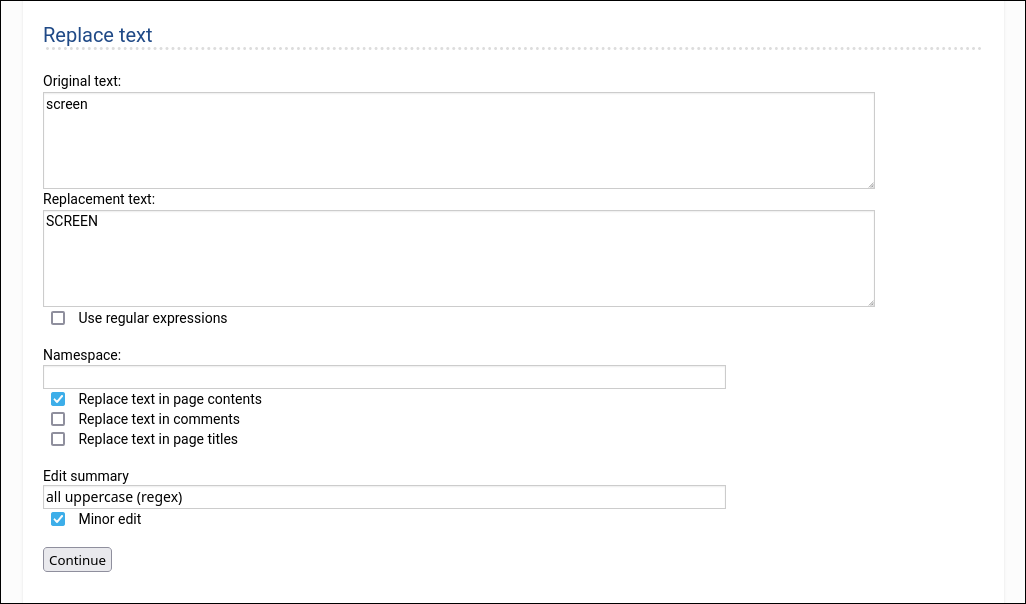 search & replace form (40.0 KiB) search & replace form